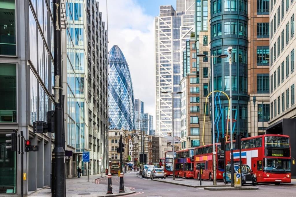 Gorgeous Flatb Liverpool St Station Accommodatie bij particulieren Londen